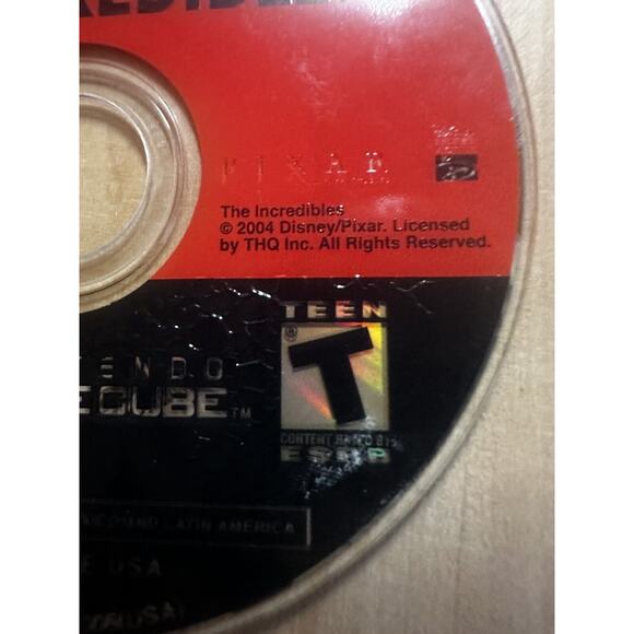 The Incredibles Gamecube Game Good Condition - Picture 2 of 2